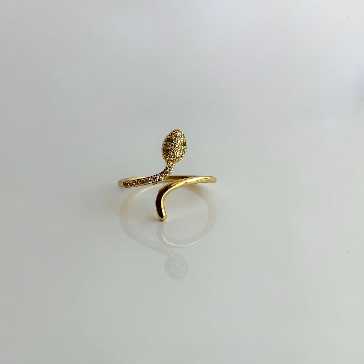 Diamond Snake Ring